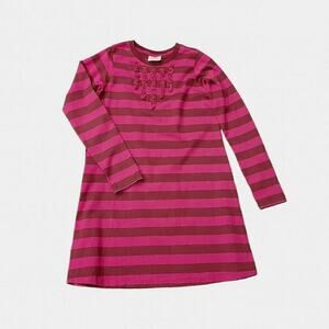Hanna Andersson Pink Striped Dress